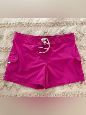 Kanu Surf Women's Bright Pink Swim Shorts